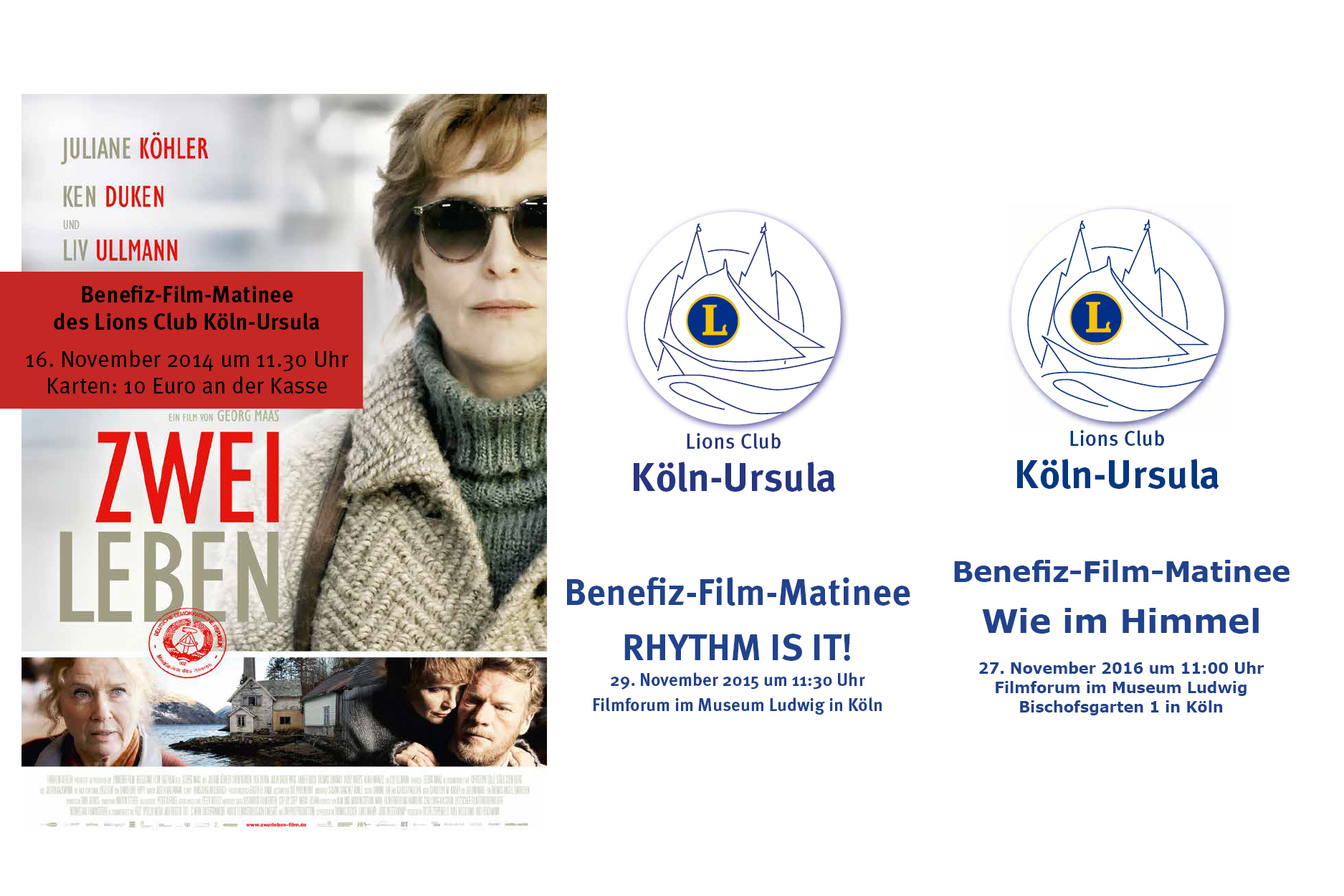 Film Event 2014 bis 2016