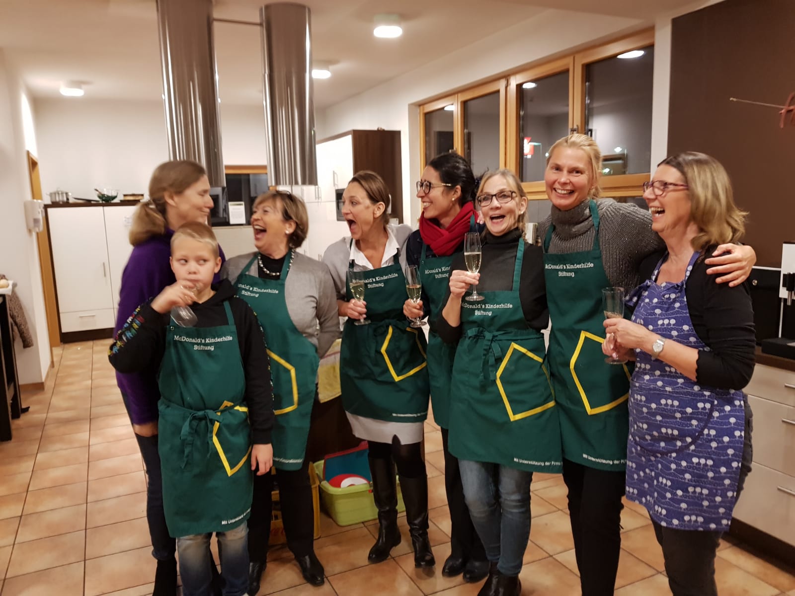Kochen im Ronald Mc Donald Haus