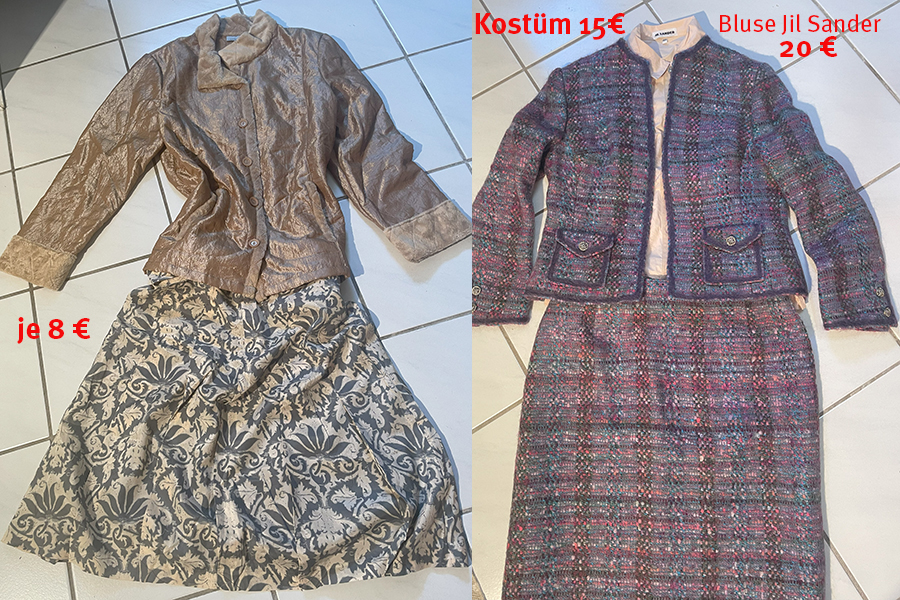 Kleidung für einen guten Zweck zu verkaufen